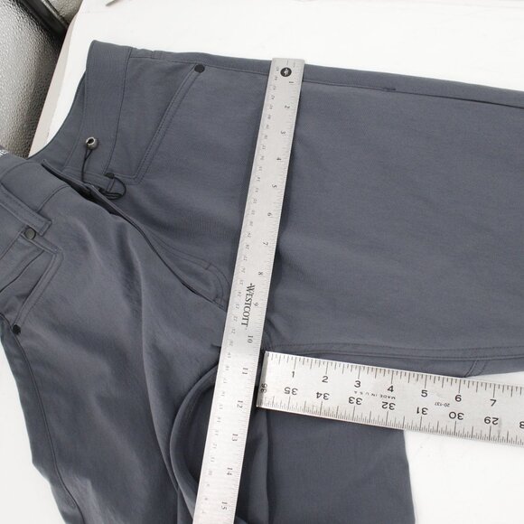 Western Rise Pants Mens 32 L28 Gray AT Utility Durable Outdoor Hiking Slim mid - Picture 5 of 11